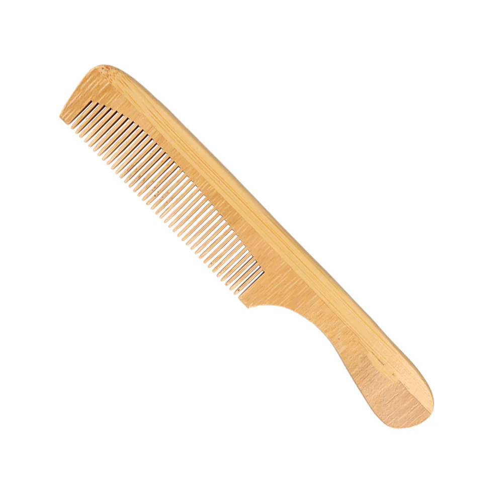 

300Pcs Disposable Anti-static Natural Bamboo Wooden Comb Hair Vent Brush Hair Care Hairdressing Styling Tool For Hotel