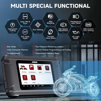 Diagnostický přístroj pro všechny systémy motocyklů OBD2 skener ANCEL MT500 pro BMW, HONDA, YAMAHA, TRIUMPH, DUCATI, KTM, SUZUKI 8 nejlepší prodej triumf skeneru - №5