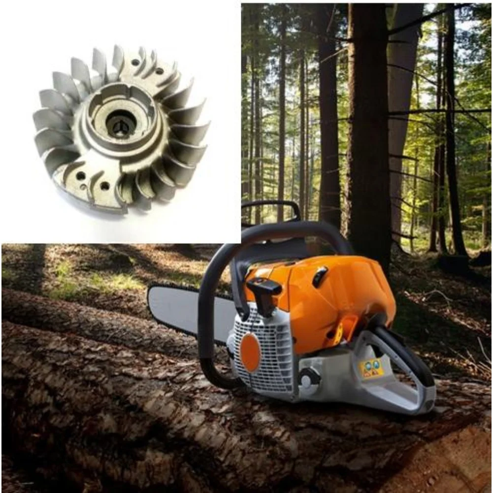 Brand MS460 Chainsaw Flywheel Replacement Part 1128 400 1214 OEM Compatible With Garden Power Tool Accessories For Outdoor Garde