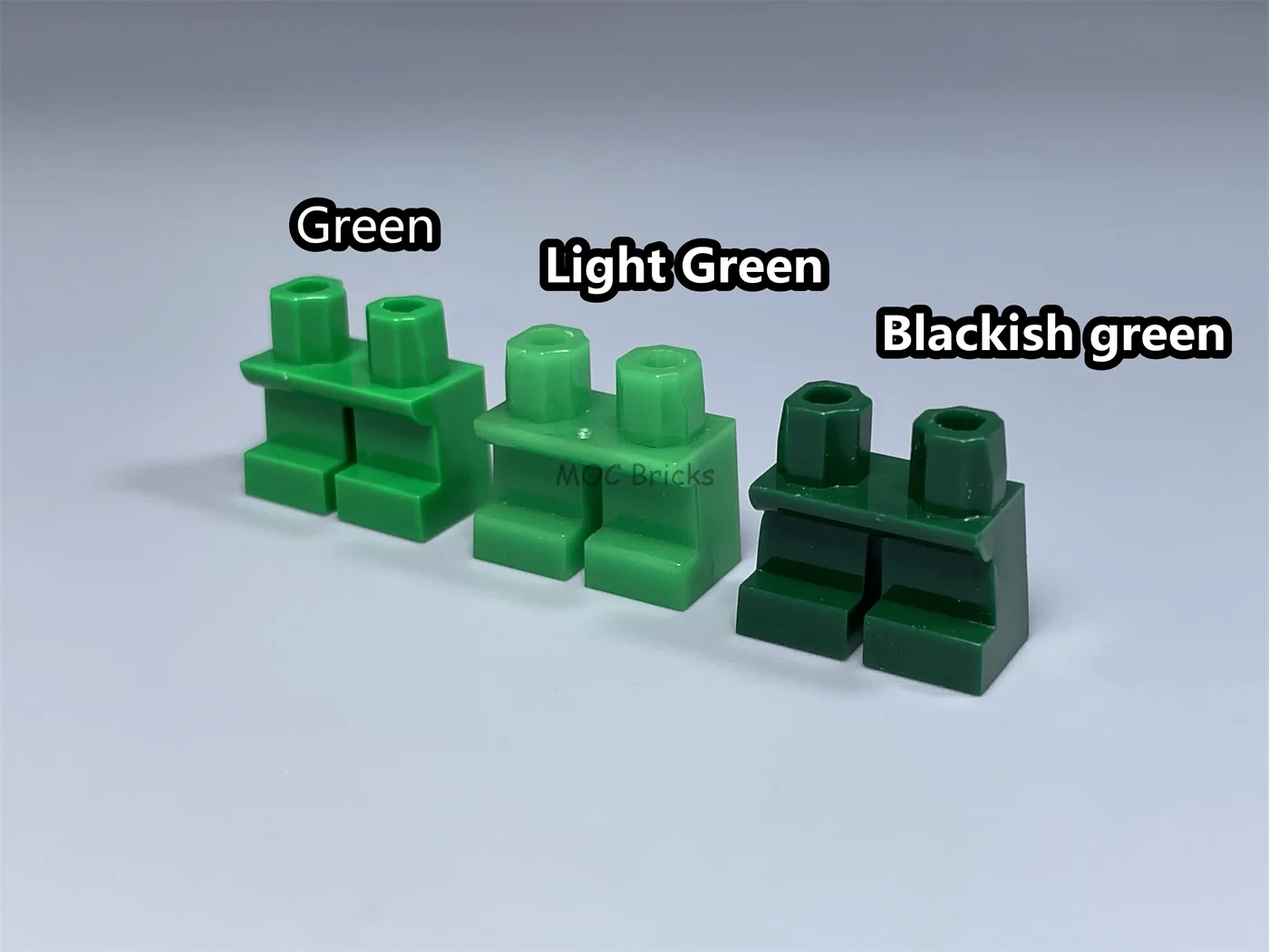 20 قطعة/الوحدة MOC الطوب متعدد الألوان السراويل فستان قصير الساقين فارغة الجسم تجميع اللبنات الجسيمات اللعب دمية بلاستيكية