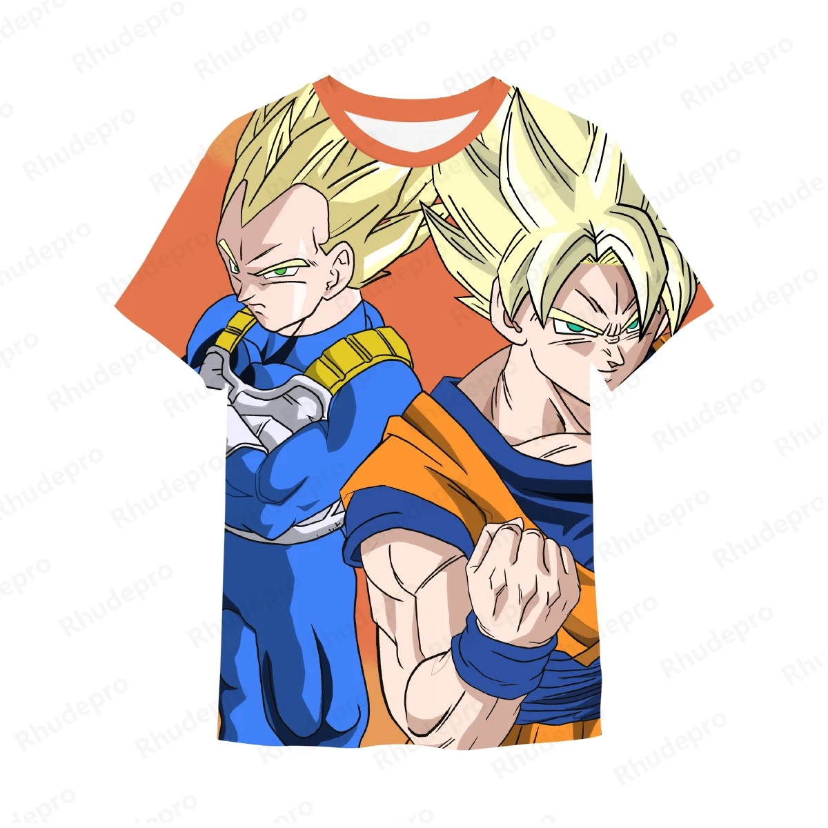 

Dragon Ball Goku T-shirt Short Vegeta Tops Super Saiya Men High Quality 100-5XL Tee Men's Harajuku Style Streetwear New 2025