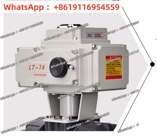 Electric Ball Valve PVC Electric Plastic Ball Valve DN15/25/32/40/50/65/80/DN100