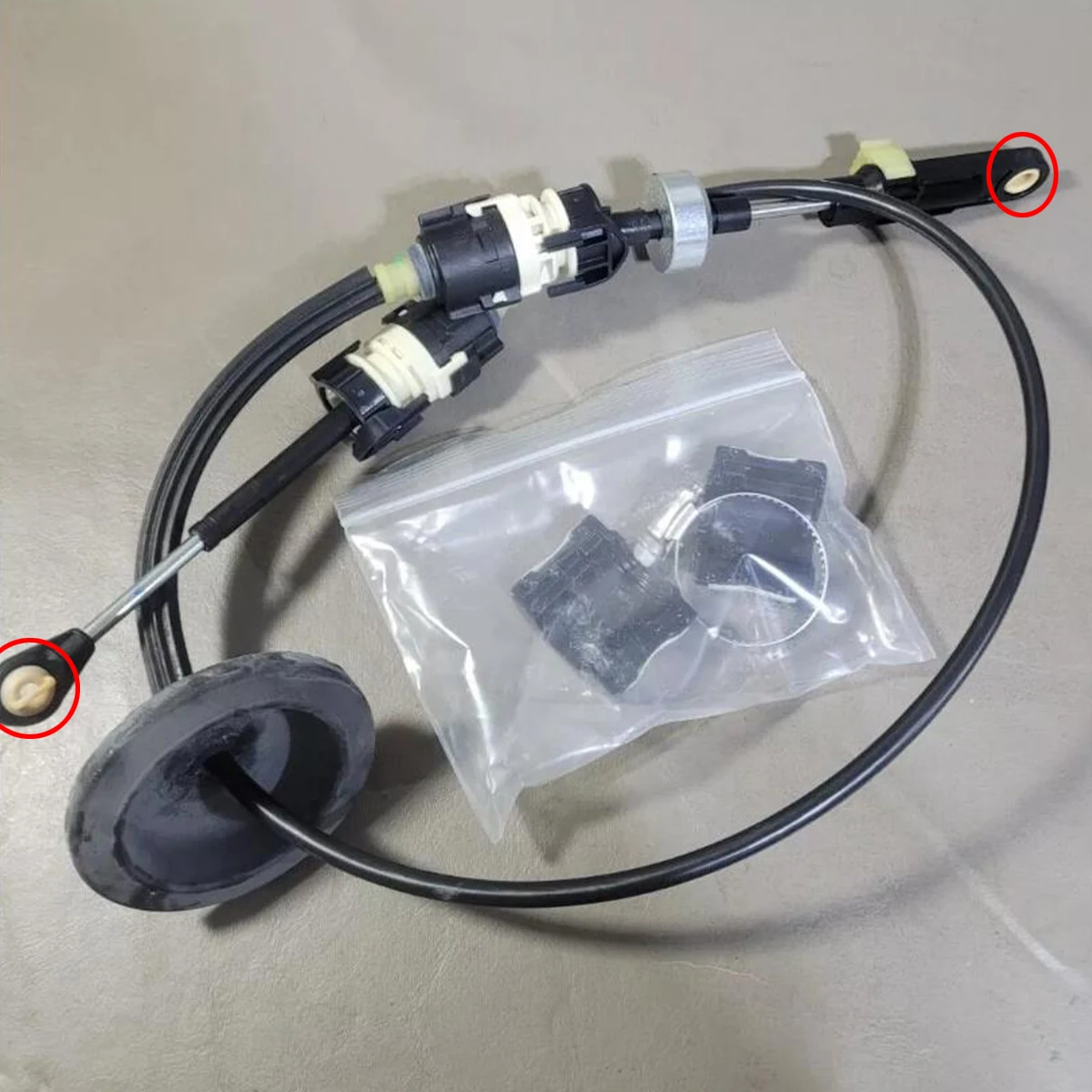 2 قطعة ناقل حركة أوتوماتيكي التحول كابل الربط محدد شيفتر نهاية جلبة ل Ram 1500 2500 3500 اكسسوارات السيارات 2014 2015