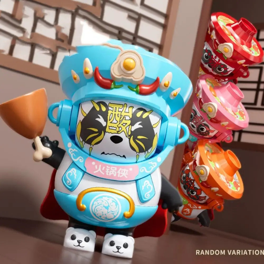 

Sichuan Opera Sichuan Face Changing Doll Hot Pot Plastics Hot Pot Face Changing Doll Mini DIY Crafts Face Changing Toy