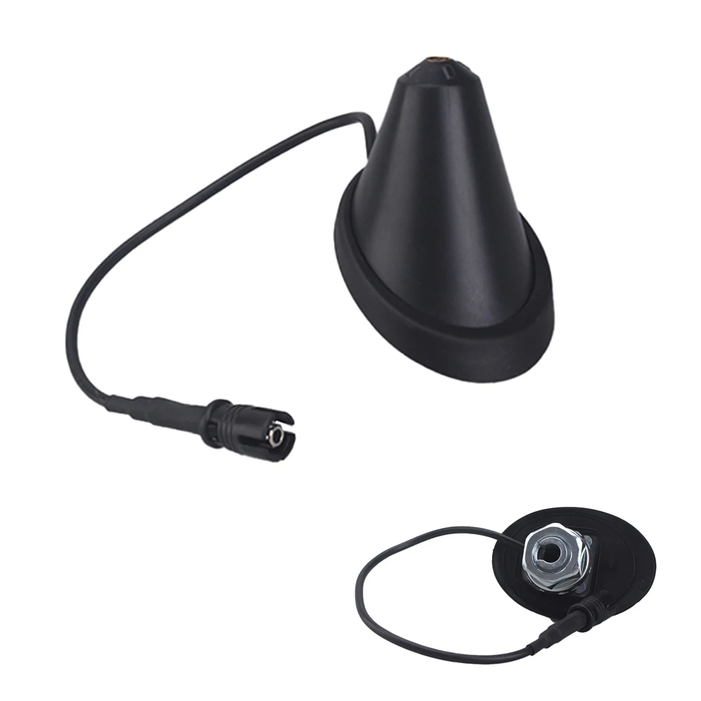 Czarna plastikowa podstawa anteny dachowej do VW Volkswagen Jetta Polo Golf Passat dla 2002 - 2006 Mini Cooper автомобильная антена fm