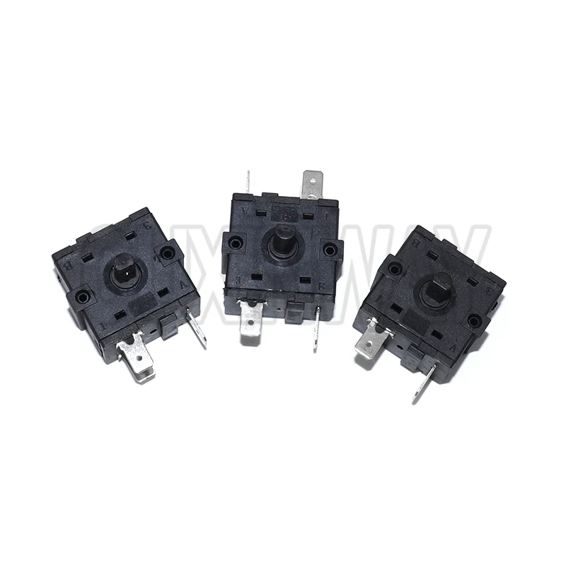 2Pin 3Pin 5Pin Rotary Switch Selector AC 250V 16A Radiator Electric Room Heater Position