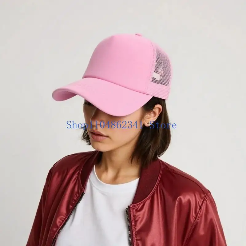 قبعات بيسبول كاجوال بلون سادة 5asd للحماية من الشمس بوليستر خفيف الوزن وقابل للتعديل مناسب للارتداء اليومي