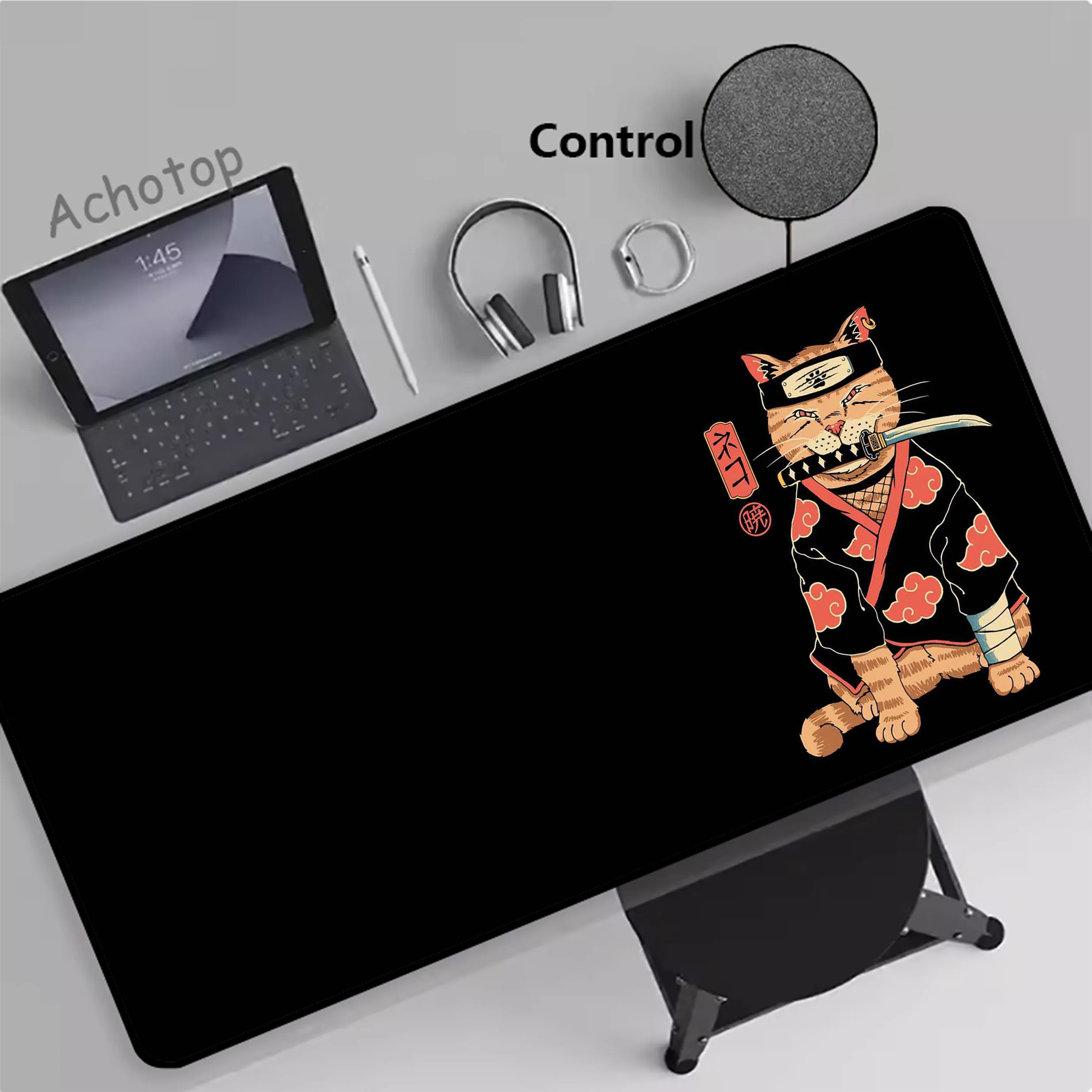 

Japanese Style Control Mouse Pad Gaming Mousemat Large Desk Mat Pc Gamer Accessoires Mousepad Speed Keyboard Pads XXL 90x40cm