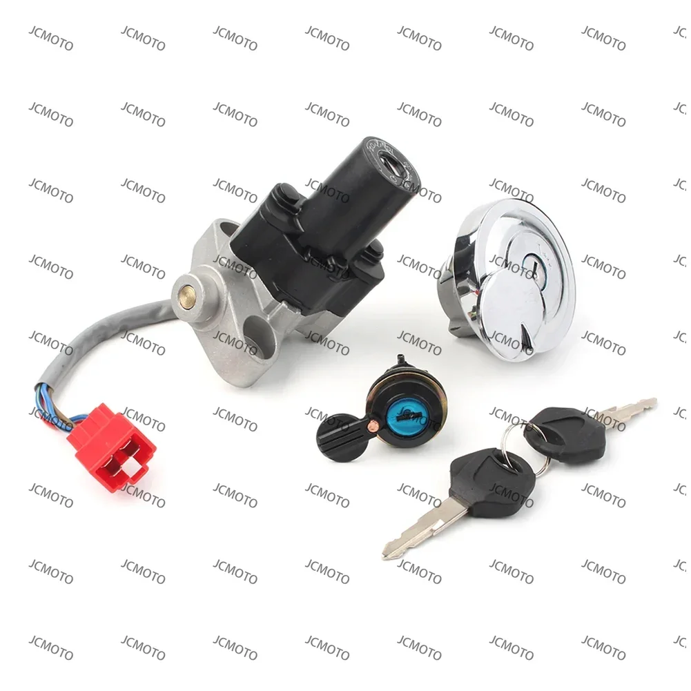 For Yamaha V-Star XVS1100 XVS 1100 Mmotorbike Fuel Gas Cap Ignition Switch Seat Lock Set