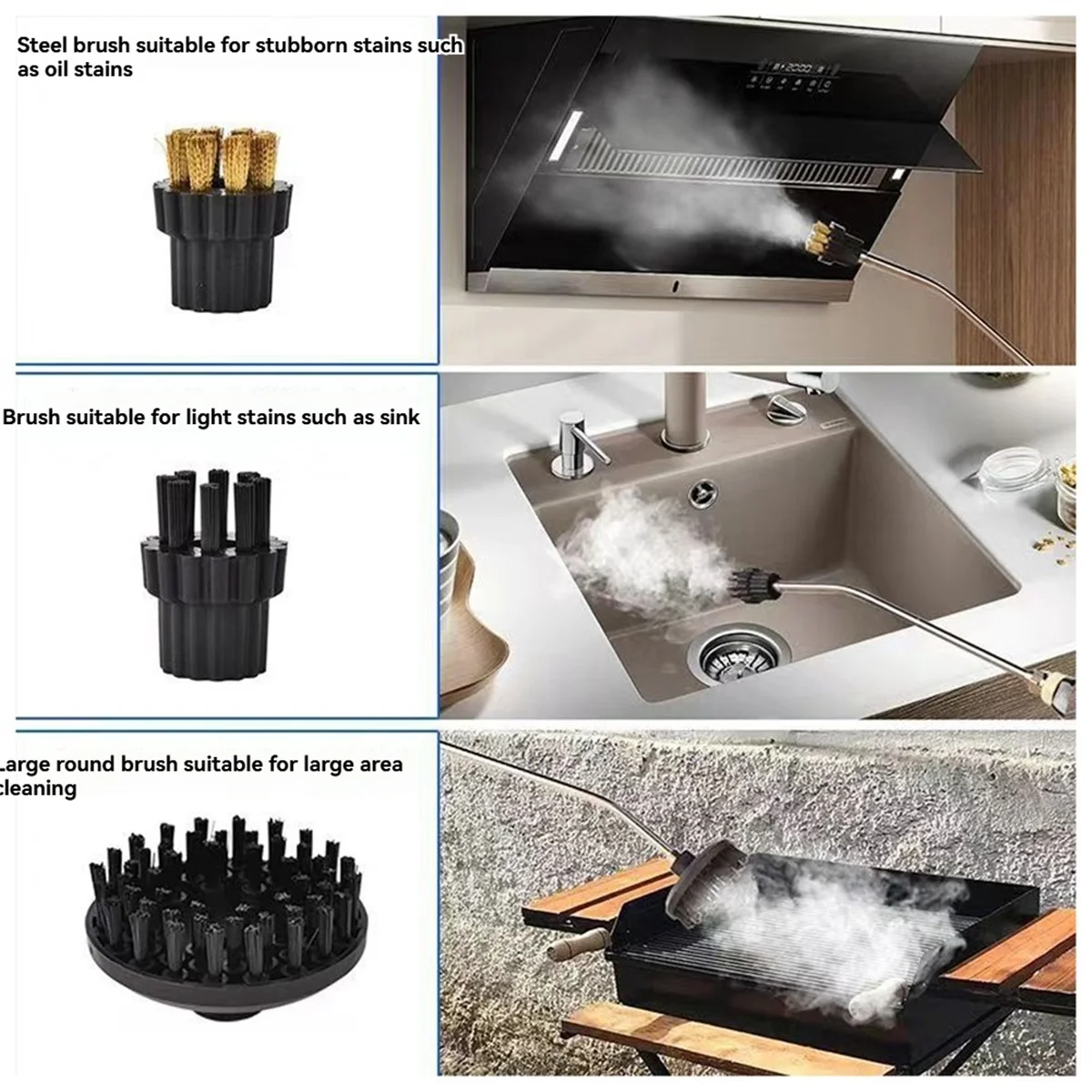 Limpiador de vapor de mano, vaporizador de alta presión de 1500W, desinfección de temperatura, lavadora por chorro de presión, enchufe estadounidense