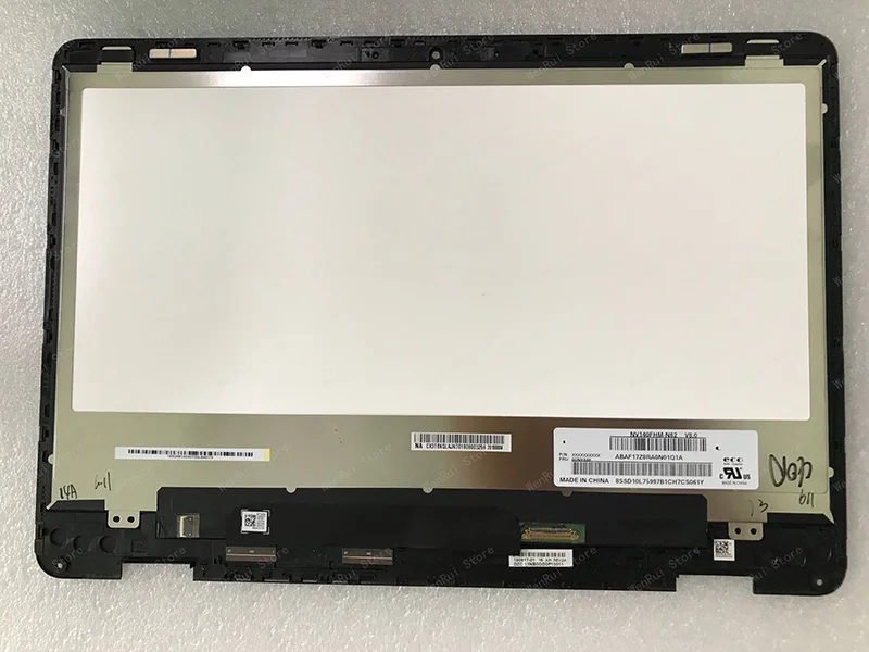 Imagem -02 - Portátil Lcd Assembléia Digitador da Tela de Toque com Quadro para Asus Zenbook Flip14 Ux461u Ux461 Ux461ua Ux461f Nv140fhm-n62 14