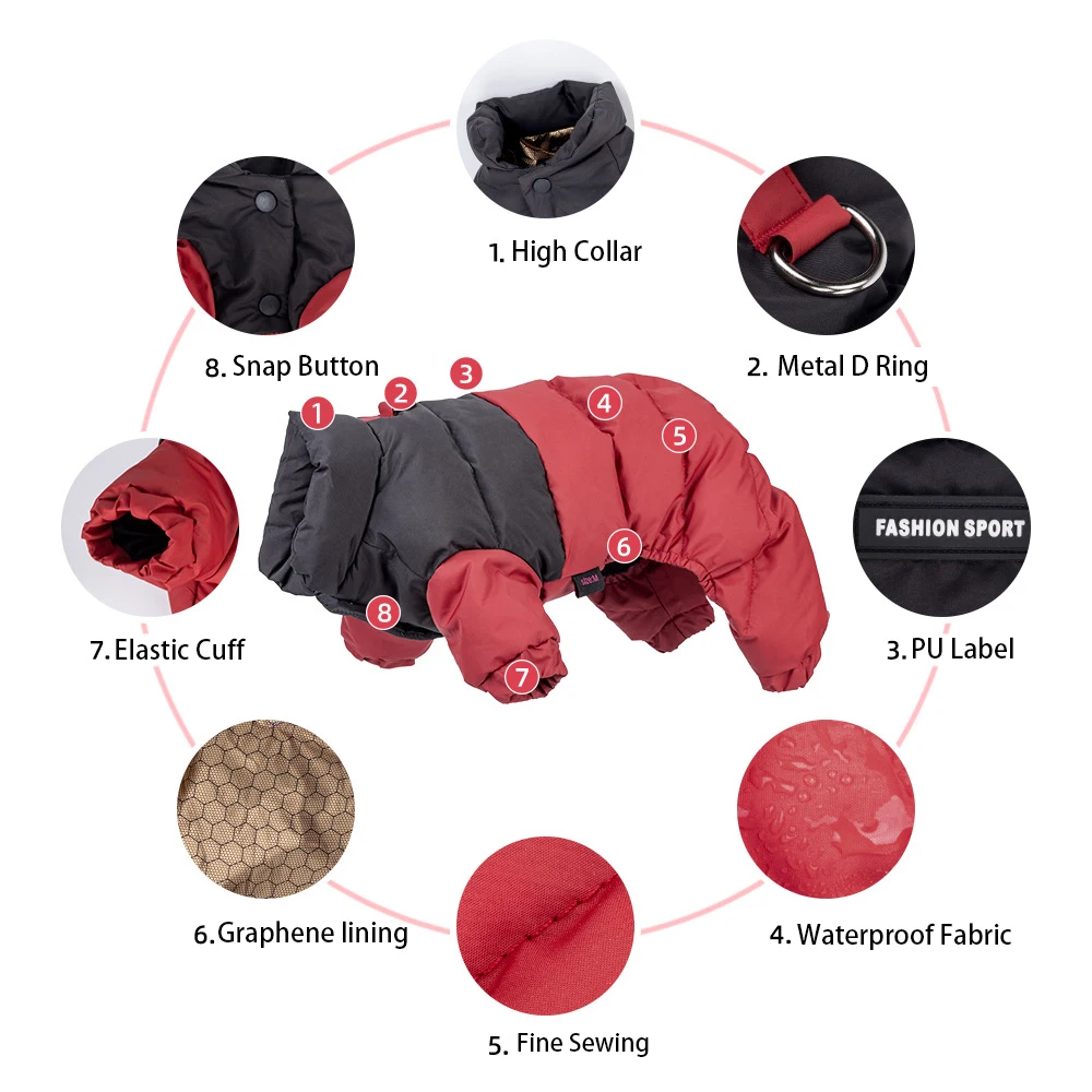 Thumbnail 4 - #53 Latest Waterproof Dog Jackets Offers