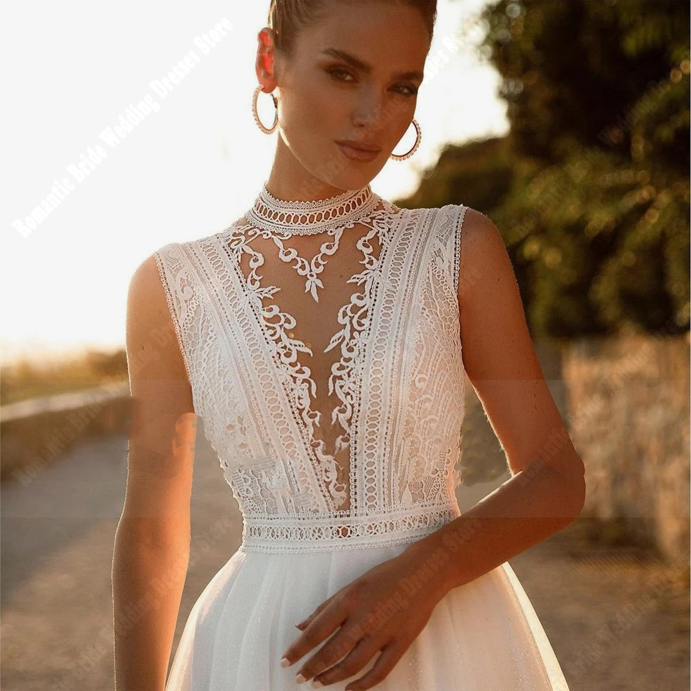 Vestidos De Novia sin mangas con superficie De tul para mujer, Vestidos De Novia sexys, Vestidos De Novia formales De longitud trapeada, Vestidos De baile De compromiso De verano