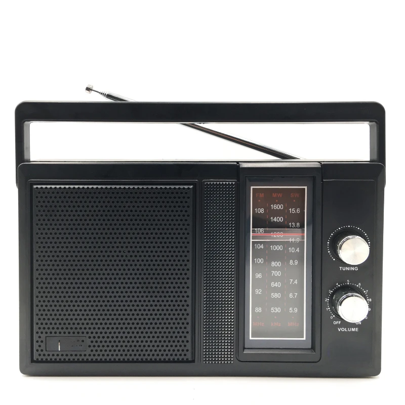 PR-840 Radio Retro Old Style FM AC/DC Plug in Full Band Desktop