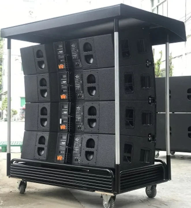 4 Way Active Double 12 Inch Line Array Speakers System