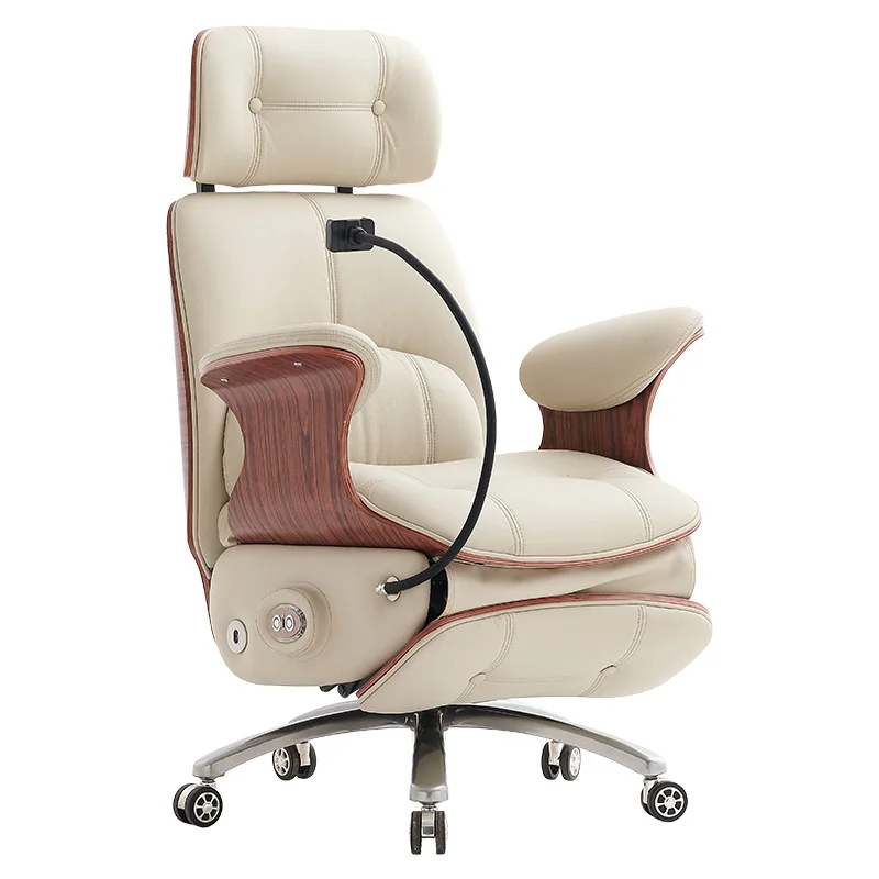 

Premium boss chair Comfortable sedentary ergonomic office Household reclining Lifting study swivel