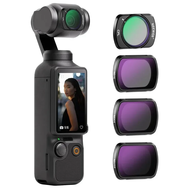

Magnetic ND/CPL Filter Set For DJI OSMO Pocket 3 Creator Combo Accessories, Action Camera Neutral Density Filters