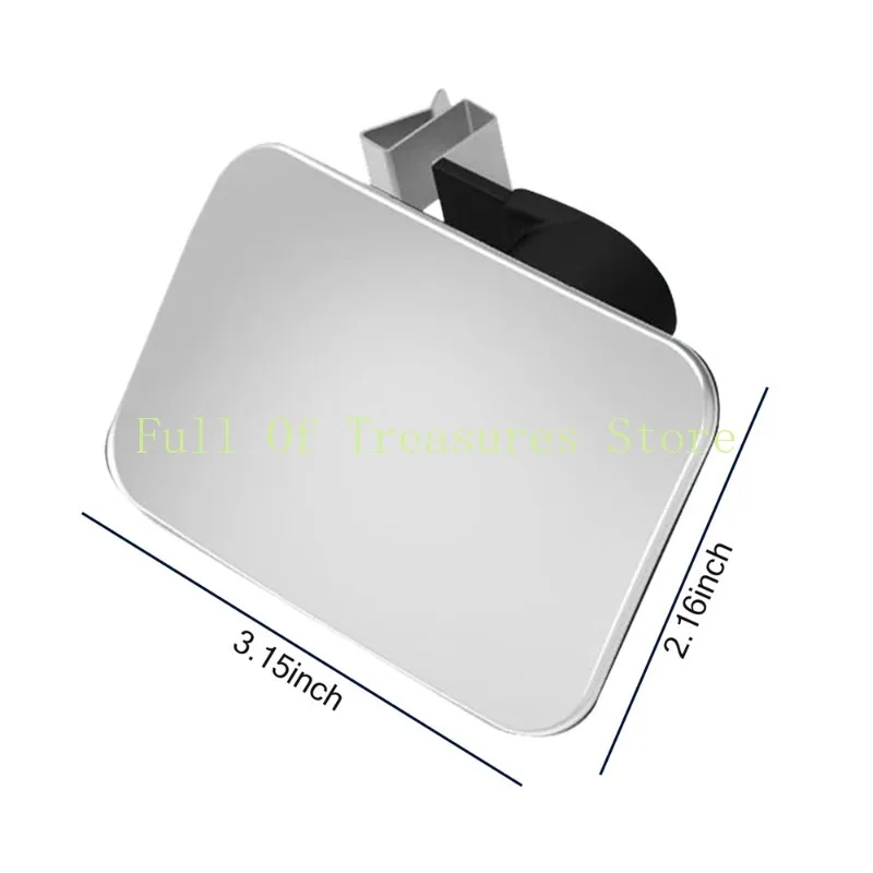 Car Front and Rear Wheel Blind Spot Mirror 360° Degree Adjustable Wide-angle Auxiliary Auto Car Rear View Mirror