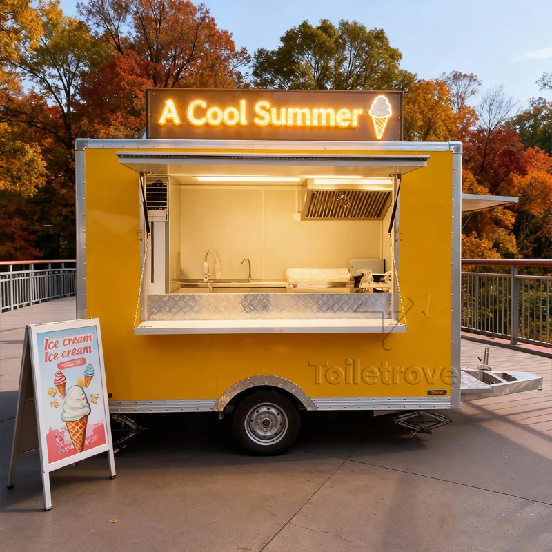 

Mobil Restaurant Coffee Trailer Food Truck Food Trailer UK Mobile Fast Food Truck Catering Smoothie Food Truck