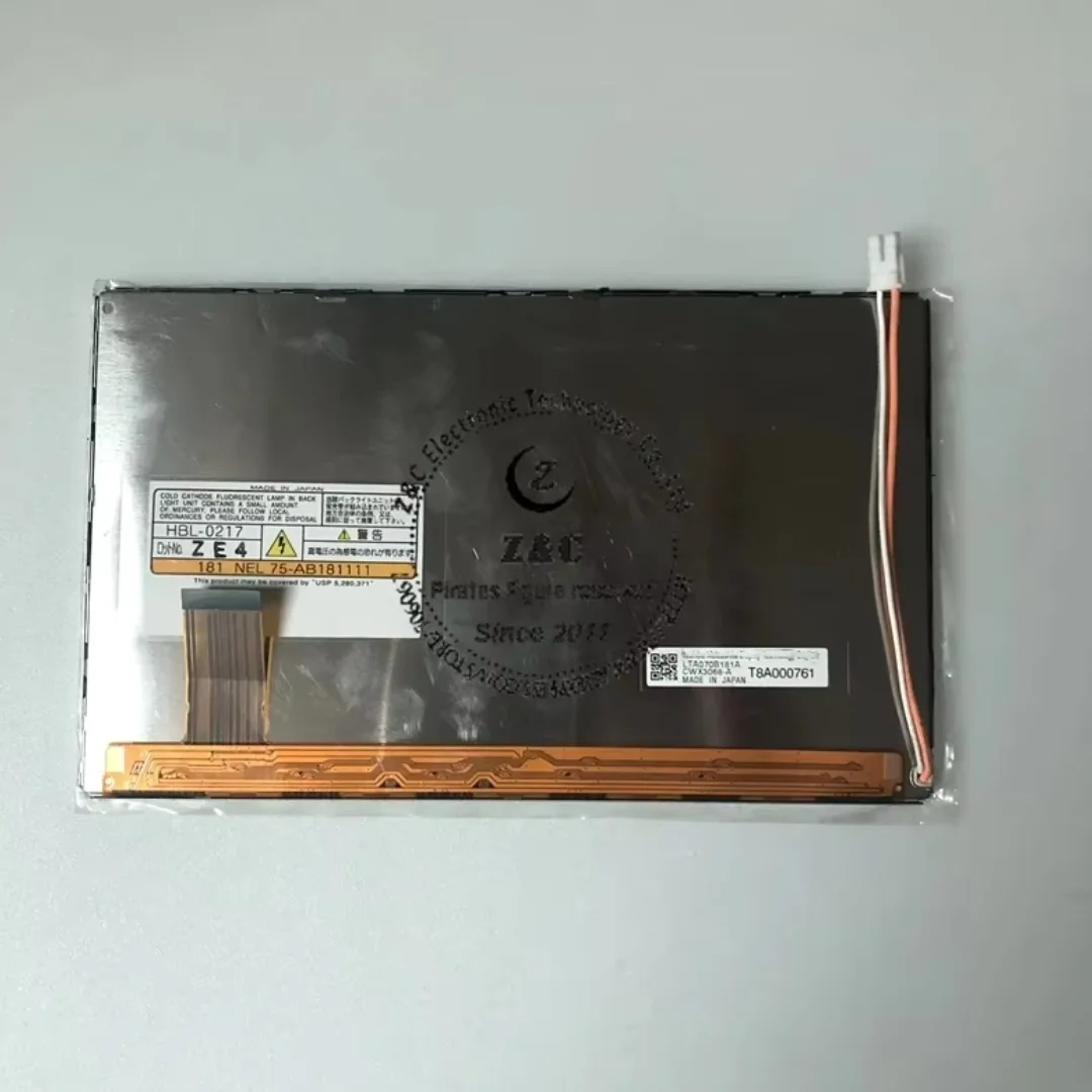 

LTA070B181A LTA070B186A TFD70W80A TFD70W82 Original 7 Inch Industrial LCD Display Screen