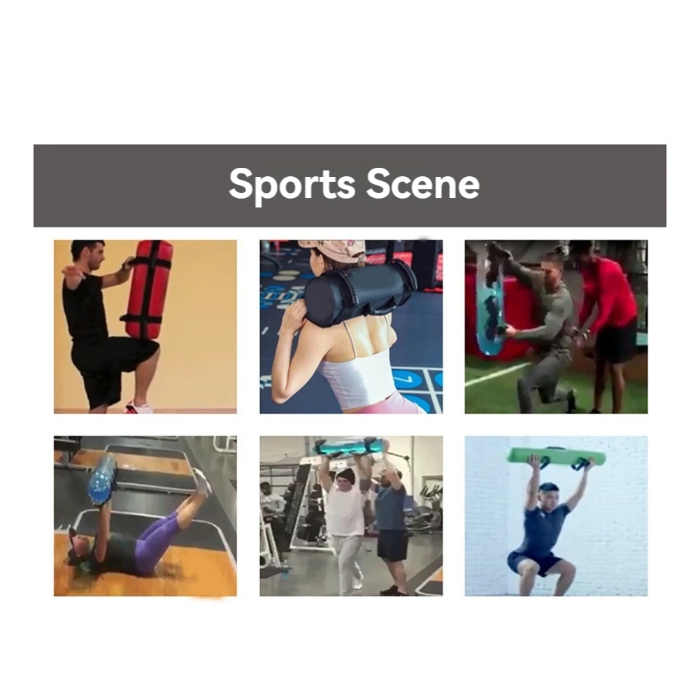 ABME حقيبة المياه تحمل الوزن رفع الأثقال الأساسية تدريب القوة التمارين كمال الاجسام التمارين أداة رياضية محمولة