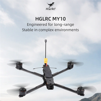 HGLRC MY10 FPV Drone Long Range Analog Quadcopter - F405 60A 5.8G 2.5W VTX 3215 900KV 6S LiPo