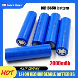 100% Original ICR 18650 battery 2000mAh 3.7V ICR18650 30Q li-ion Rechargeable Batteries Hight Power Discharge 30A Larger Current