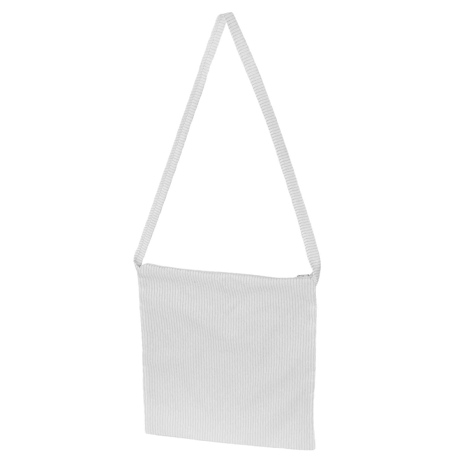 

Waterproof Anti-Static Cleanroom Garment Pouch Single Shoulder Strap Sturdy Material Reusable Electrostatic Protection Storage