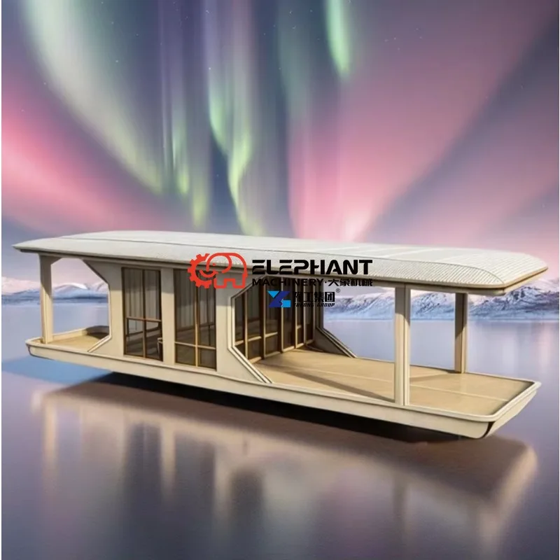 Villa Outdoor Prefab OEM Modular C70 Airship Pods Tiny Prefabricated Mobile Commercial Space Capsule House