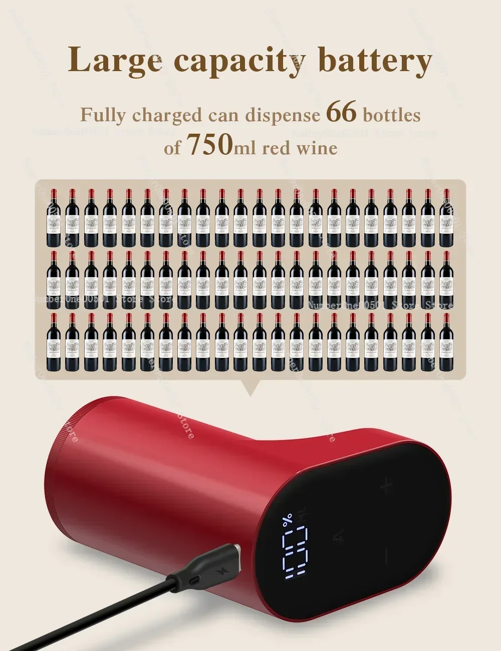 Electric wine decanter aerator dispenser  2024 unique products liquor dispenser