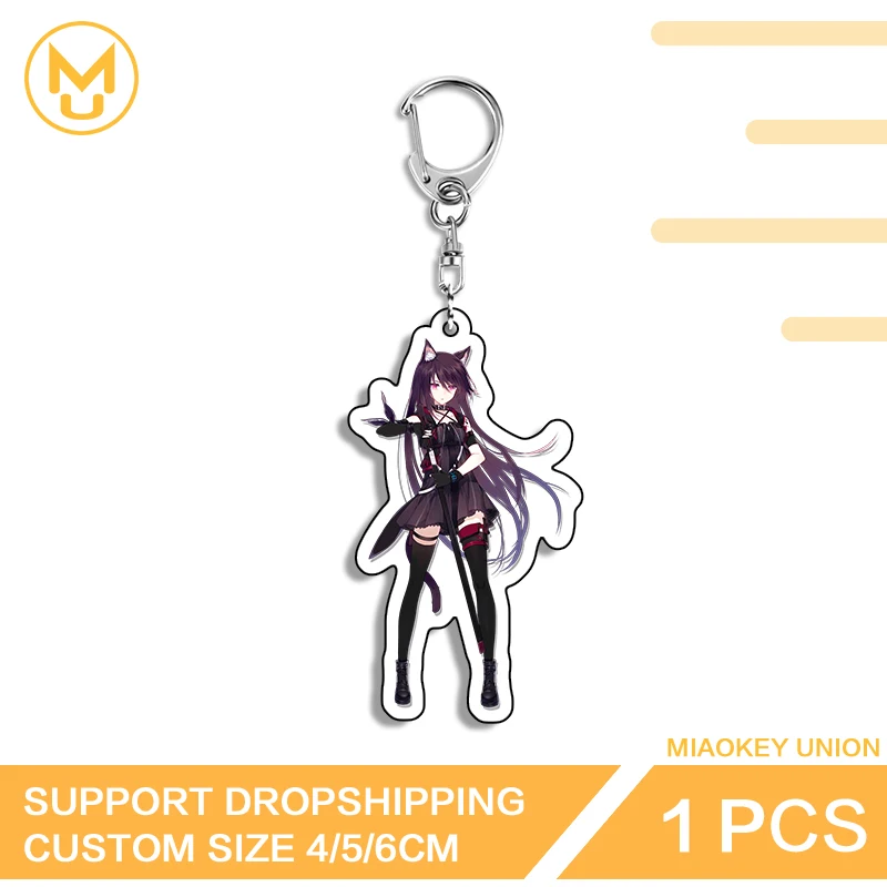Arknights Pretty Girl Creative Acrylic Key Chains Fancy Premium Customized Pendant Props Suitable For Back To School Gifts