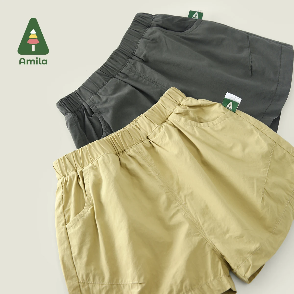 Amila-conjunto deportivo de 2 piezas para niño y niña, camiseta sin mangas y pantalones cortos, ropa cómoda para fútbol, novedad de verano 2024