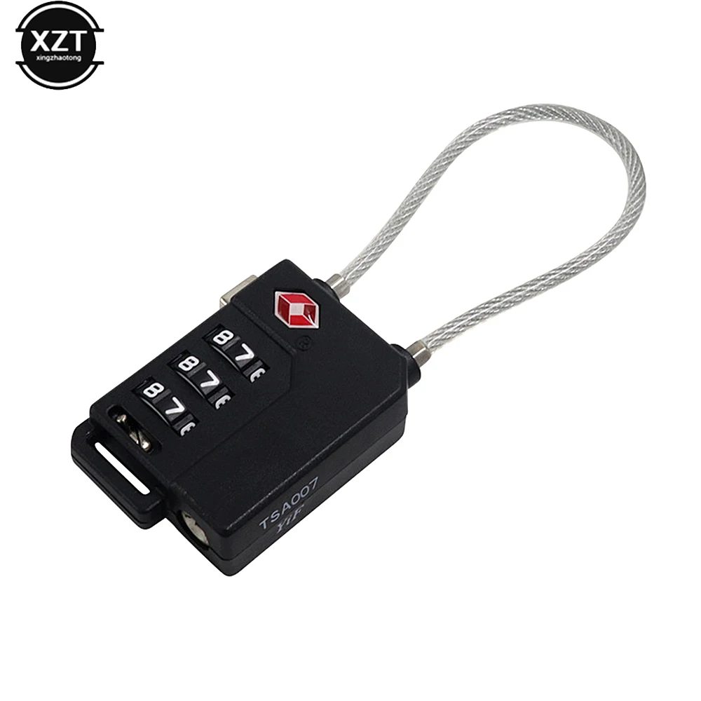 Smart BLOLocks de voyage en alliage de zinc pour valise, sac à bagages, valise à roulettes, noir, argent, haute qualité, 3-251