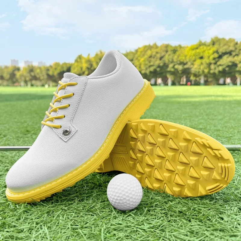 Sapatos de golfe femininos para caminhada, treino e grama artificial._voghion.com
