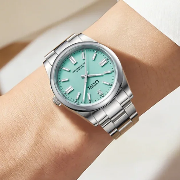 

Мужские автоматические часы BONEST GATTI, винтажные, 40 мм, механические, водонепроницаемые, с сапфировым стеклом, светящимся циферблатом с изображением лошади