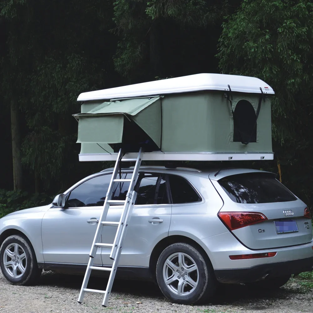 

2023 BNM 2~3 person Fiberglass hard shell 4x4 roof top tent 4 Person car tent roof camping vertical roof top tent