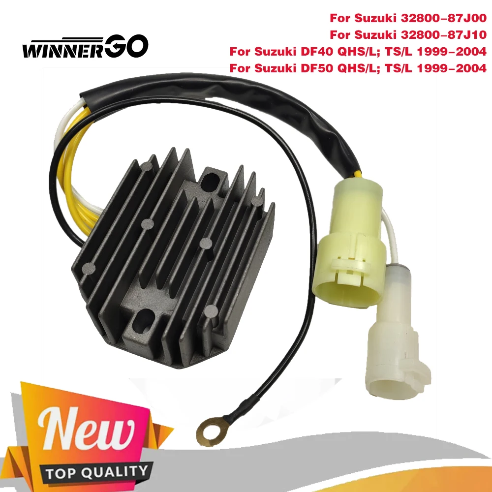 32800-87J00 32800-87J10 Motorcycle Rectifier Regulator For Suzuki DF40 DF50 QHS/L TS/L DF 40 50 Hp 1999 2000 2001 2002 2003 2004