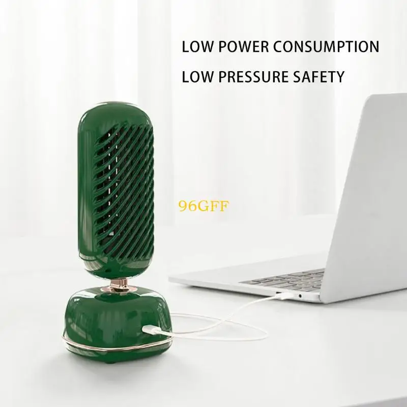 96GF Air Conditioning Fan Air Cooler Humidifier Home Office USB Leafless Air Diffuser
