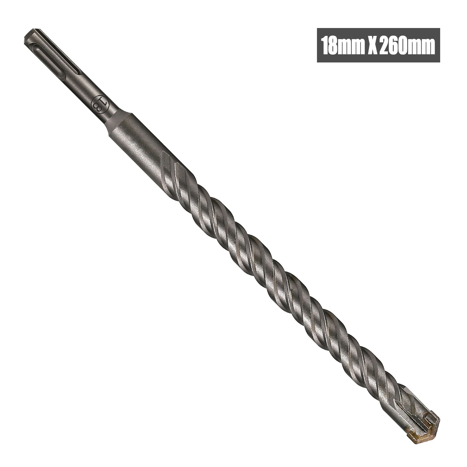 1 Stück Beton SDS Plus 6-25mm Bohrer Kreuzschneidkopf Doppelbohrer Hammer 260mm Wand Ziegel Block Elektrohammer Mauerwerkbohrer – Detail 15