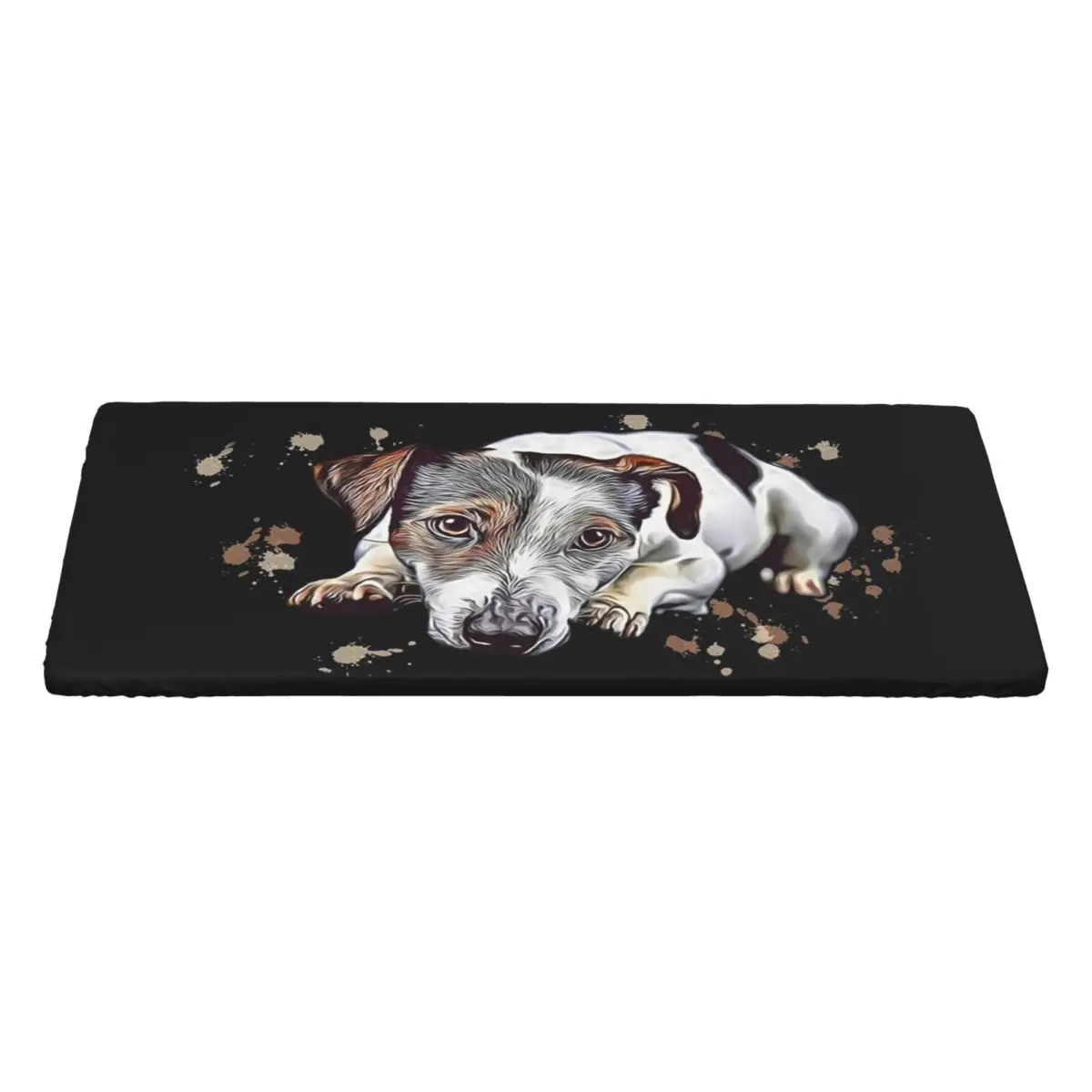 Sweet Jack Russell Terrier Dog Customized Rectangular Tablecloth Oilproof Table Cover for Dining Events Table Cloth