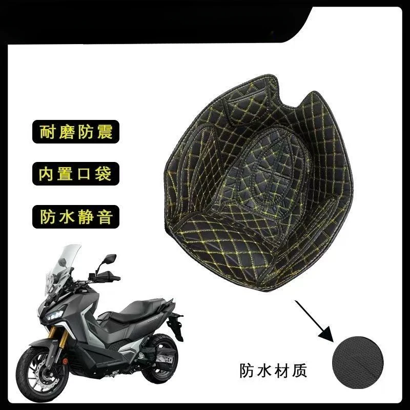Waterproof Lining for SYM ADXTG 400 ADXTG400 Motorcycle Seat Bucket Liner Cushion Storage Box Mat Protector Accessories