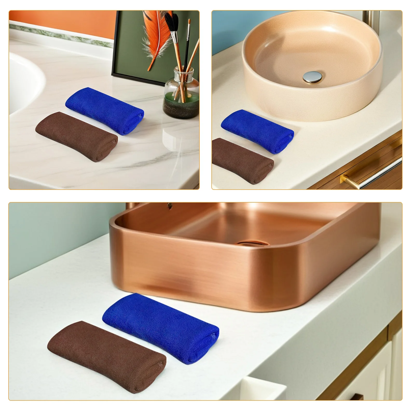 

2pcs Blackboard Eraser Cloth Microfiber Dry Erase Wipes For Whiteboard Glass Board Cleaning Fade Resistant Towel