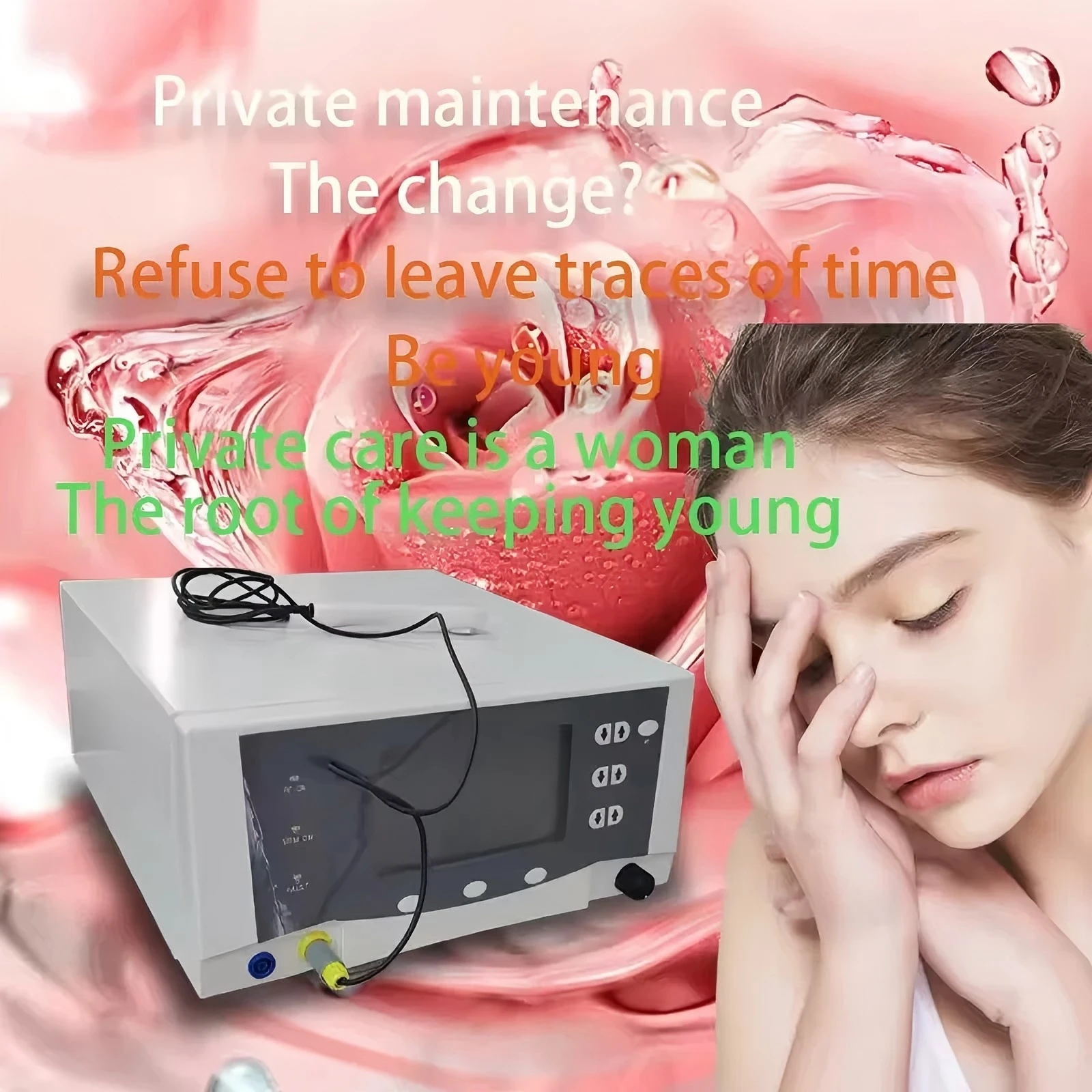 

Thermiva Fractional RF Machine Private Skin Lift Rejuvenation Care Tightening Repair - Medical Device for Aesthetic Treatments