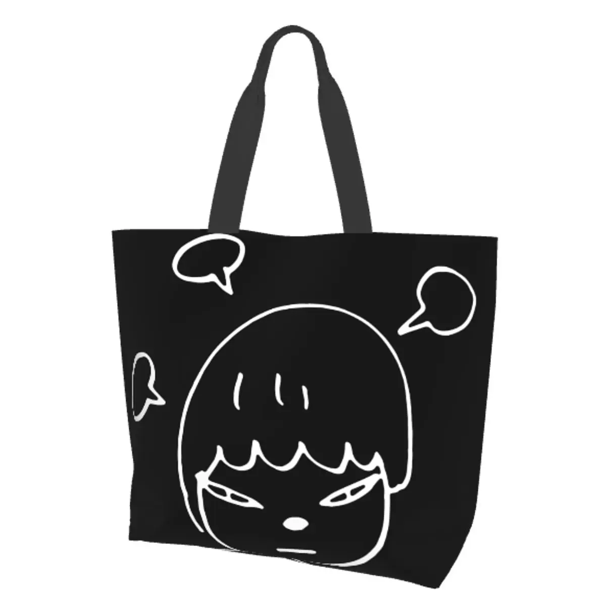 Yoshitomo Nara Dream Women Shoulder bag 40X50cm tote bag Shopping Convenient Travel Book handbag Printing Custom Logo