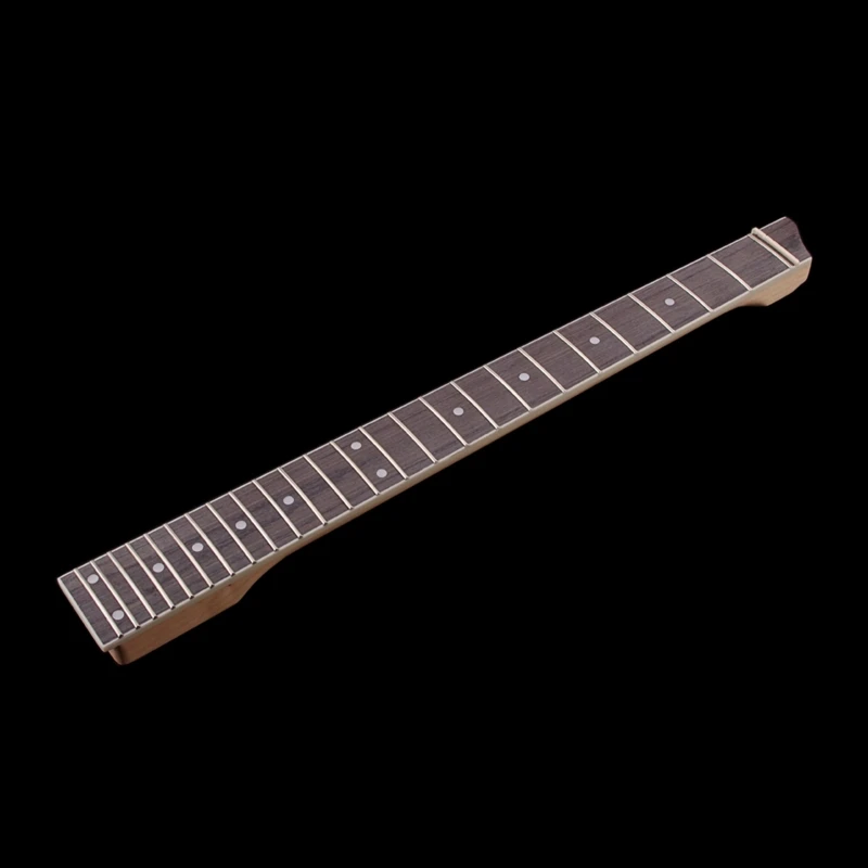 2024 New 4 Strings Headless Electric Bass Fretboard Guitar Neck Maple Neck Rosewood Blank Board Fingerboard for Music Instrument