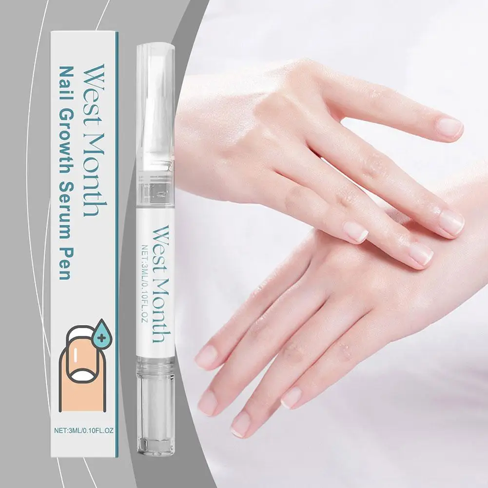 3ml Cuticle Oil Pen Hangnail Treatment Pen Damaged Moisturizer Cream Strengthener Nourish Serum Oil Repair Nails Growth W1L2