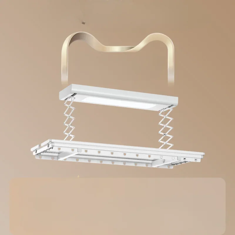 

Intelligent electric drying rack folding lifting balcony telescopic drying machine voice control