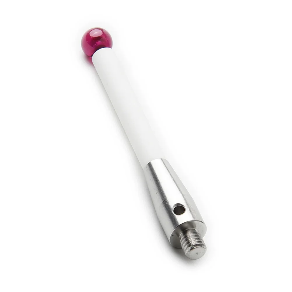 instrument CMM Touch ceramic Probe a-5000-3709 tip rubine ball shaft thread shank Stem Stylu 50mm length radiesthesia rod 1pc