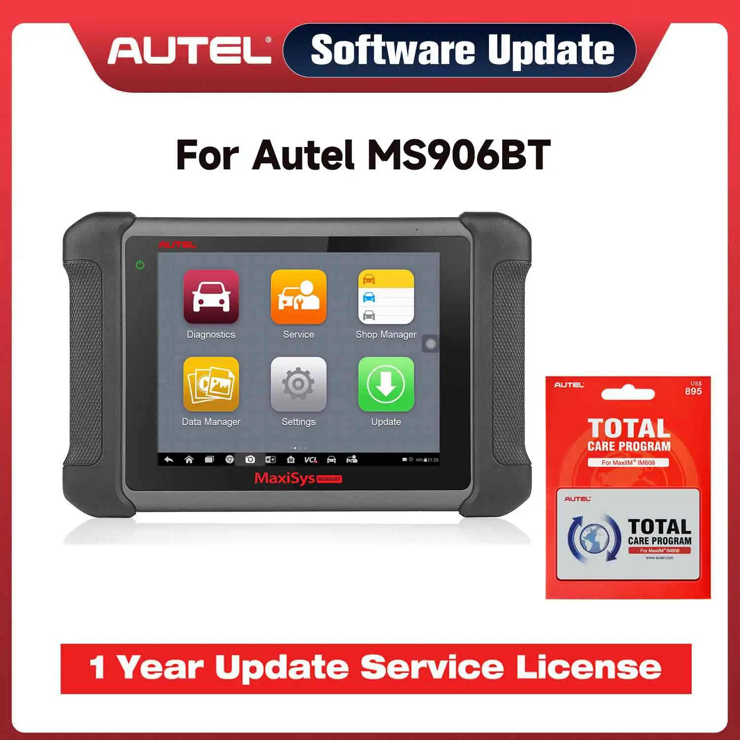 Autel Software Update Service 1 Year For MS906  MS906S MS906BT MS906TS MS906Pro MS906Pro-TS For Autel MS906 series