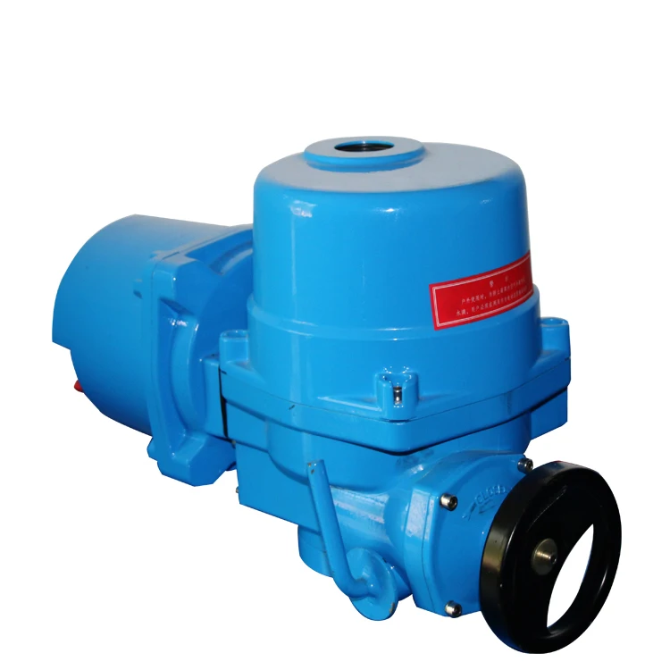 1/4 in Electric Motorized Rotary Butterfly Valve Actuator QT80 QT100 QT150 QT200 QT250 Series for Gas Media